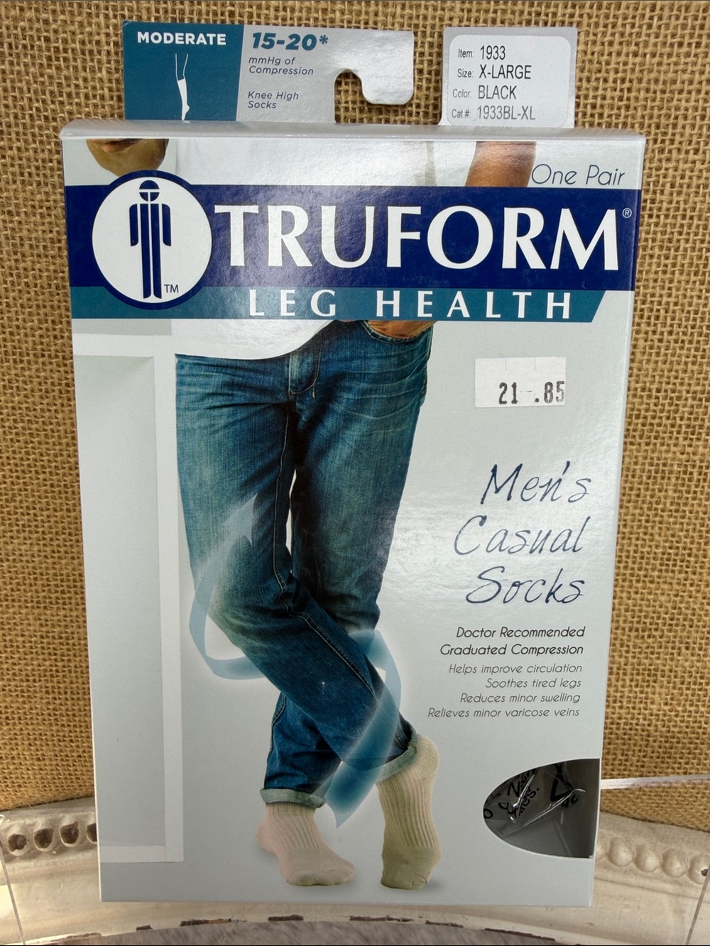 TruForm Men's Casual Jeans - Blue